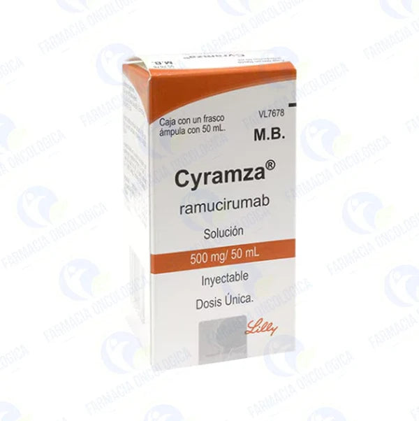 Cyramza 500 mg solucion inyectable - Ramucirumab