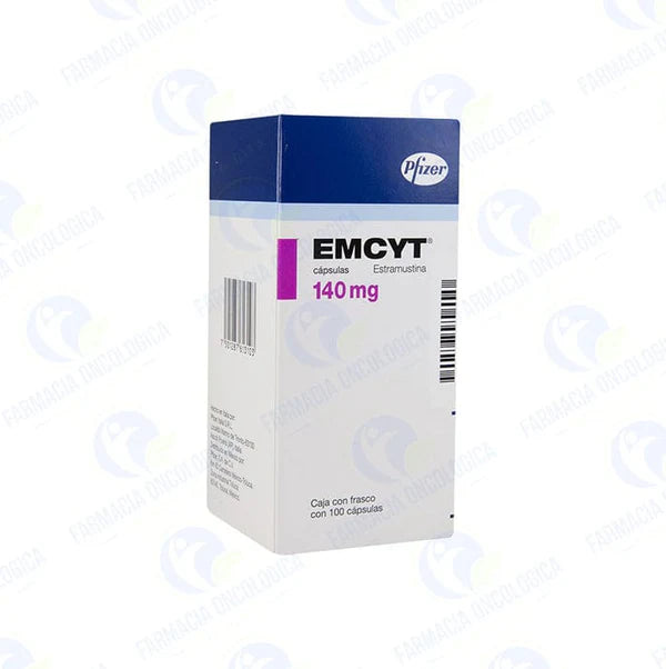 Emcyt 140 mg con 100 capsulas - Estramustina