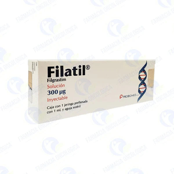 Filatil 300 mcg solucion inyectable - Filgrastim