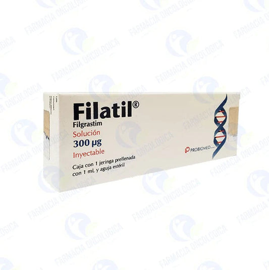 Filatil 300 mcg solucion inyectable - Filgrastim