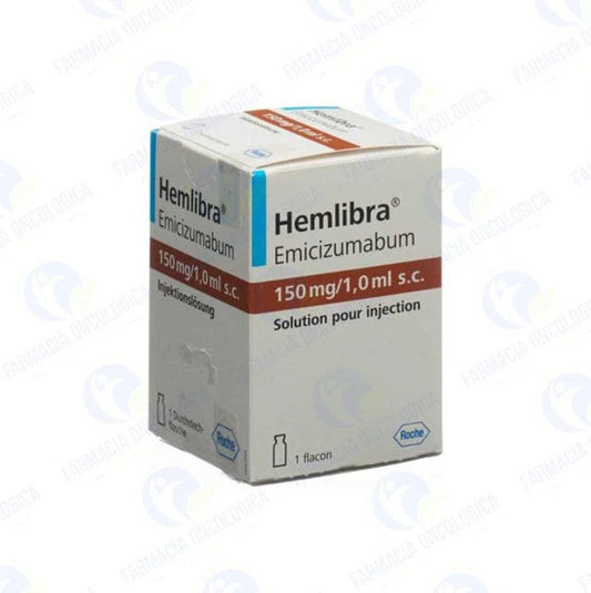 Hemlibra 150 mg inyectable - Emicizumab 150 mg inyectable