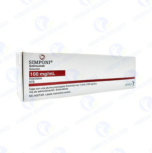Simponi 100 mg solucion inyectable - Golimumab