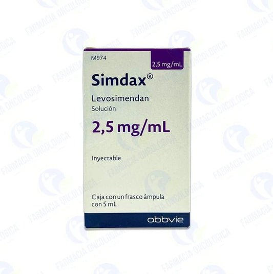 Simdax 2.5 mg solucion inyectable - Levosimendan