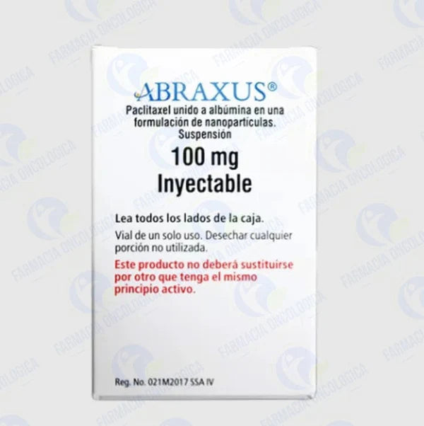 Abraxus 100 mg inyectable - Paclitaxel Albumina