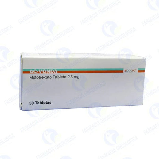 AC Vonda 2.5mg con 50 tabletas - Metotrexato