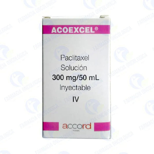Acoexcel 300 mg solucion inyectable - Paclitaxel