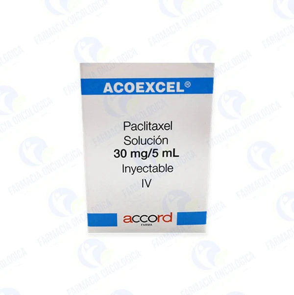 Acoexcel 30 mg solucion inyectable - Paclitaxel