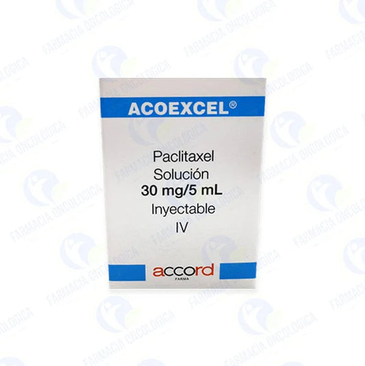 Acoexcel 30 mg solucion inyectable - Paclitaxel