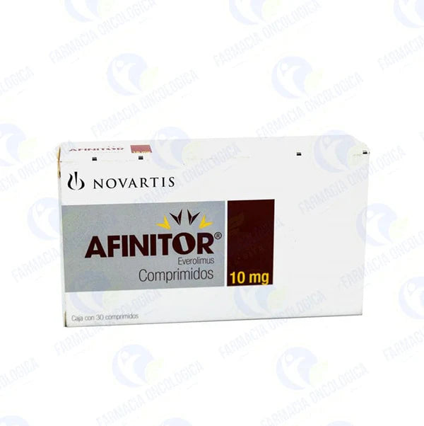Afinitor 10mg con 30 tabletas - Everolimus