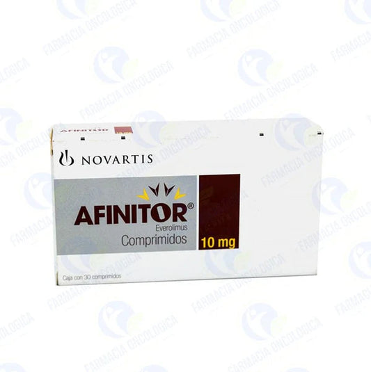 Afinitor 10mg con 30 tabletas - Everolimus