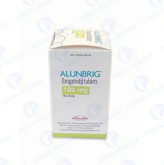 Alunbrig 180 mg con 30 tabletas - Brigatinib