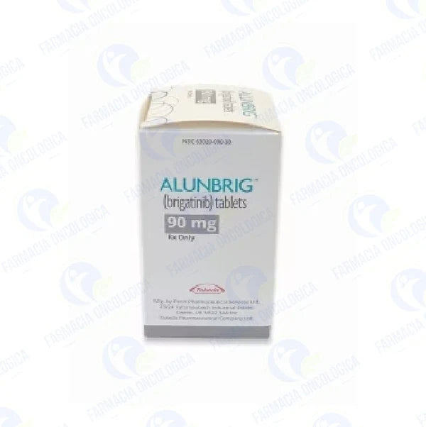 Alunbrig 90 mg con 30 tabletas - Brigatinib