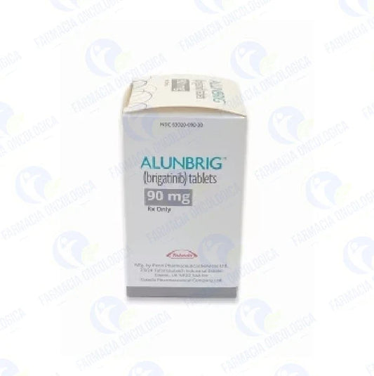 Alunbrig 90 mg con 30 tabletas - Brigatinib