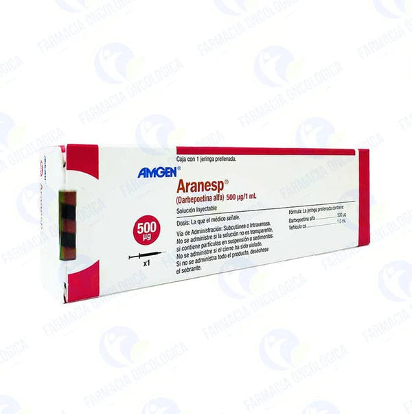 Aranesp 500 mcg solucion inyectable - Darbepoetina Alfa