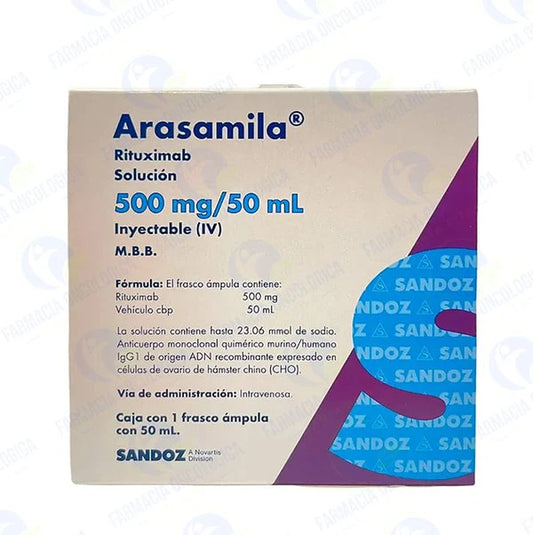 Arasamila 500 mg solucion inyectable - Rituximab