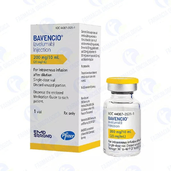 Bavencio 200 mg solucion inyectable - Avelumab