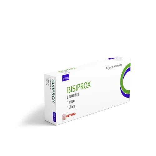 Bisiprox 150mg con 28 tabletas - Erlotinib
