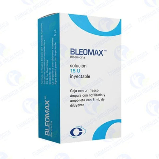 Bleomax 15 ui inyectable - Bleomicina