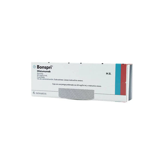 Bonspri 20 mg solucion inyectable - Ofatumumab