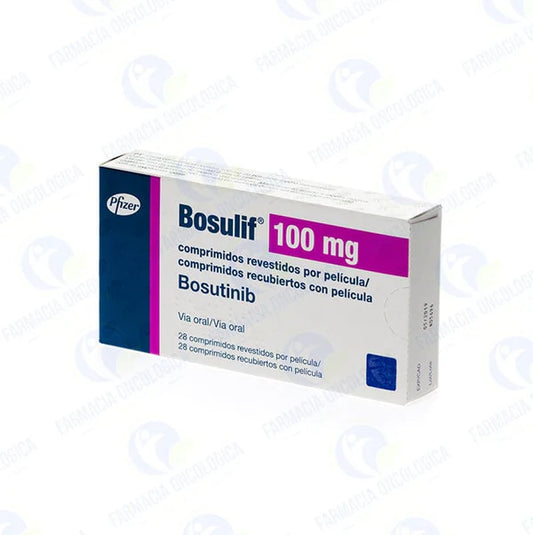 Bosulif 100 mg con 28 tabletas - Bosutinib