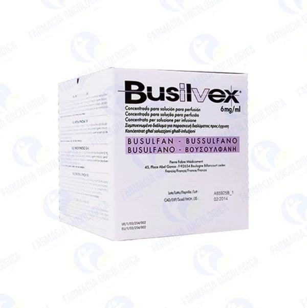 Busilvex 60 mg inyectable - Busulfano