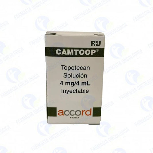 Camtoop 4 mg solucion inyectable - Topotecan