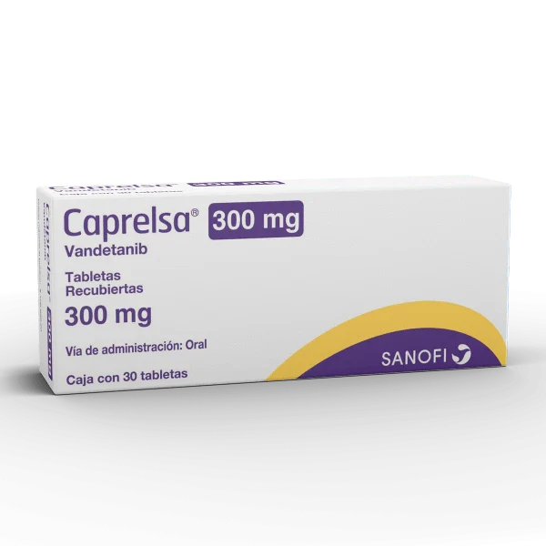 Caprelsa 300 mg con 30 tabletas - Vandetanib