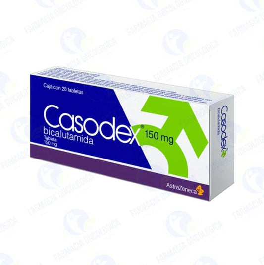 Casodex 150 mg con 28 tabletas - Bicalutamida