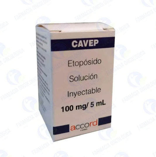 Cavep 100 mg solucion inyectable - Etoposido