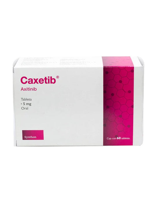 Caxetib 5 mg con 60 tabletas - Axitinib