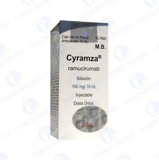 Cyramza 100 mg solucion inyectable - Ramucirumab