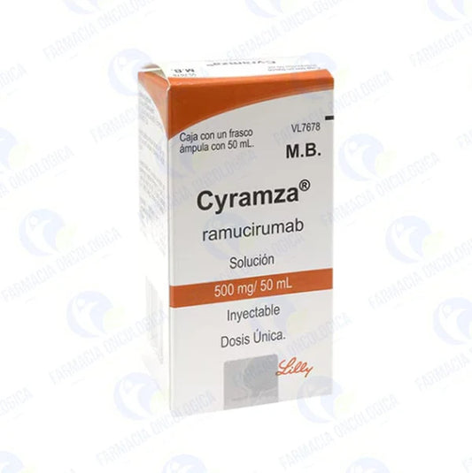 Cyramza 500 mg solucion inyectable - Ramucirumab