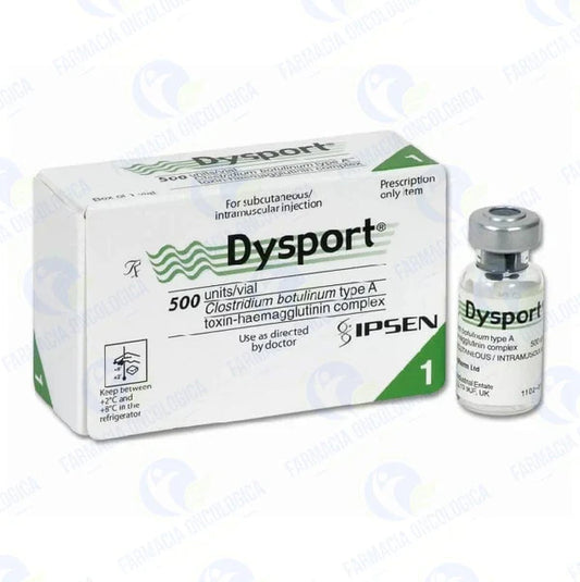 Dysport 500 ui solucion inyectable - Toxina Botuli­nica Tipo A
