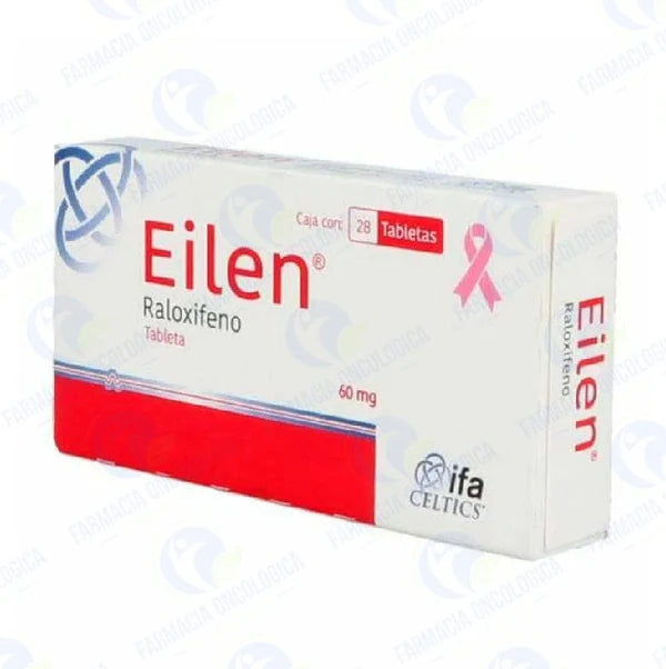 Eilen 60 mg con 28 tabletas - Raloxifeno