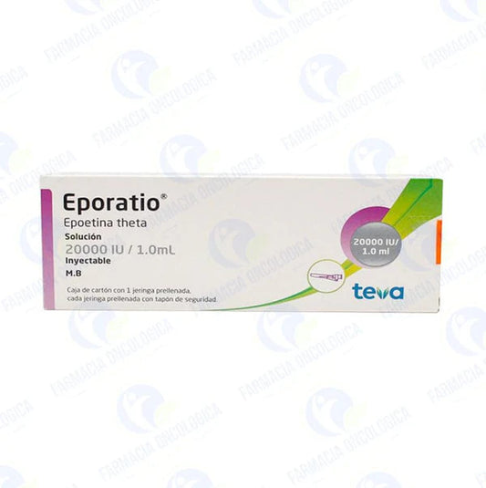 Eporatio 20,000 ui solucion inyectable - Epoetina Theta
