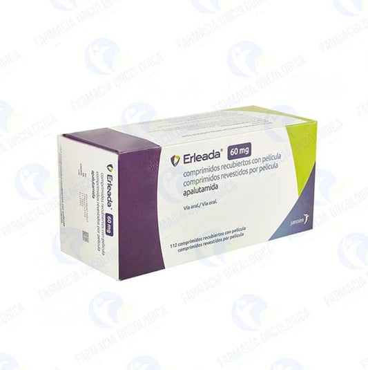 Erleada 60 mg con 120 tabletas - Apalutamida