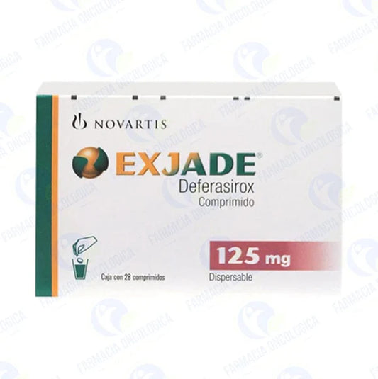 Exjade 125 mg con 28 comprimidos - Deferasirox