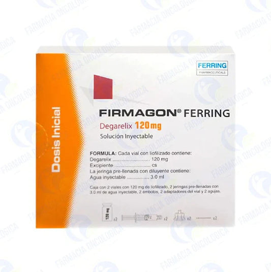 Firmagon 120 mg con 2 frascos inyectable - Degarelix
