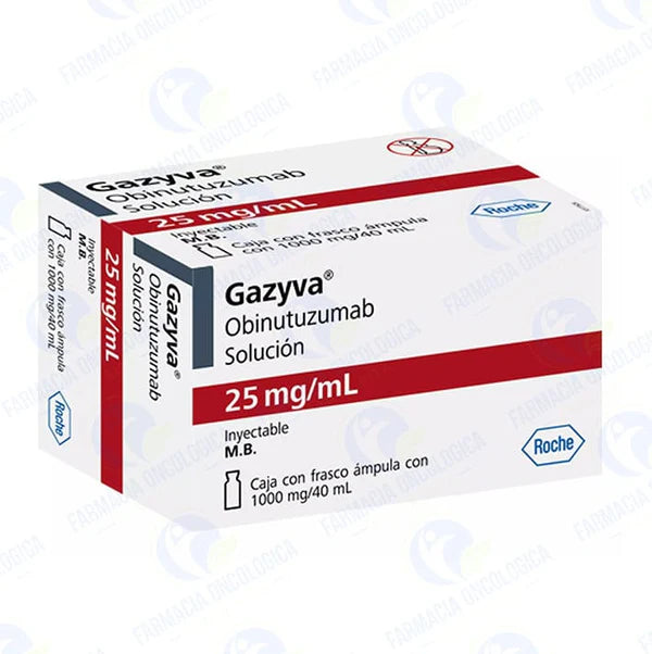 Gazyva 1,000 mg /40 mL solucion inyectable - Obinutuzumab