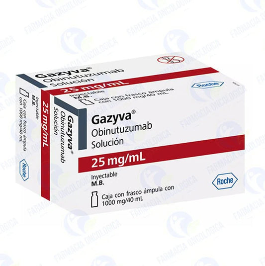 Gazyva 1,000 mg /40 mL solucion inyectable - Obinutuzumab