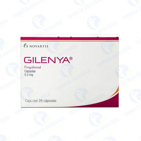 Gilenya 0.5 mg con 28 capsulas - Fingolimod