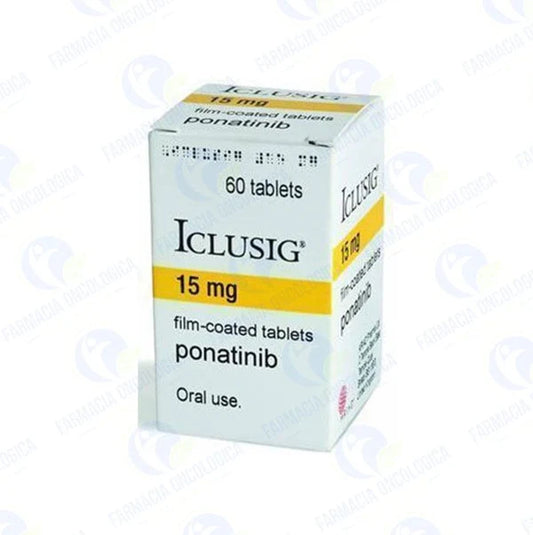 Iclusig 15 mg con 30 tabletas - Ponatinib