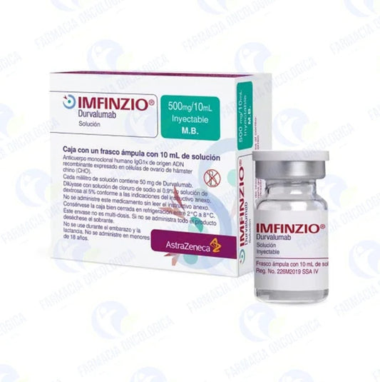 Imfinzio 500mg inyectable frasco - Durvalumab