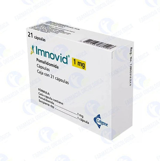 Imnovid 1 mg con 21 capsulas - Pomalidomida