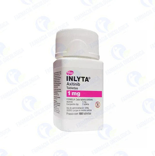 Inlyta 1 mg con 180 tabletas - Axitinib