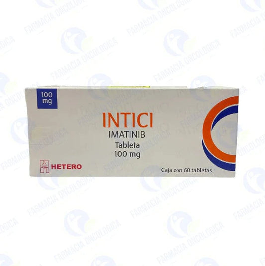Intici 100 mg con 60 tabletas - Imatinib