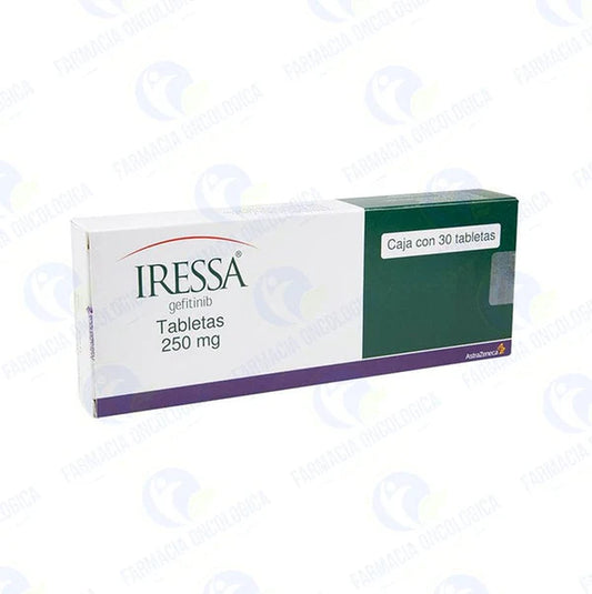Iressa 250 mg con 30 tabletas - Gefitinib 250 mg con 30 tabletas