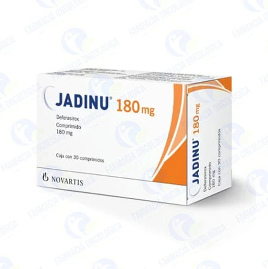 Jadinu 180 mg con 30 comprimidos - Deferasirox