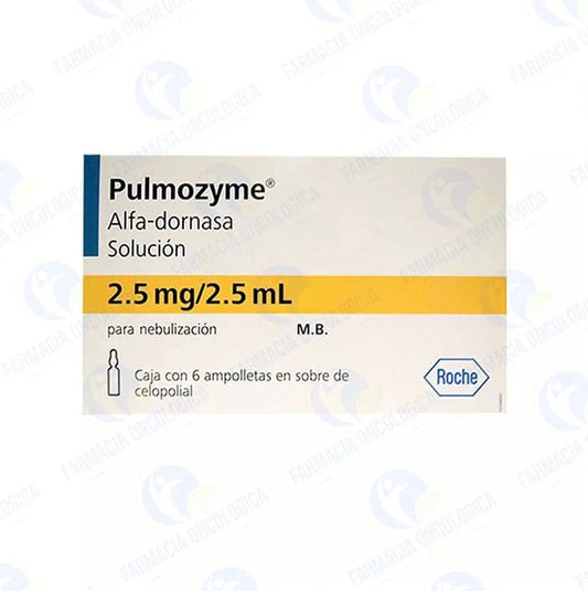 Pulmozyme 2.5 mg / 2.5 mL solucion inyectable - Alfa Dornasa