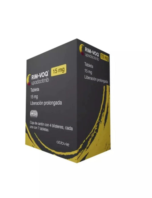 RIM-VOQ 15 mg con 28 tabletas - Upadacitinib